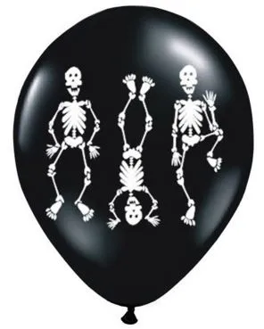 Ballonger Skjelett 50 stk.