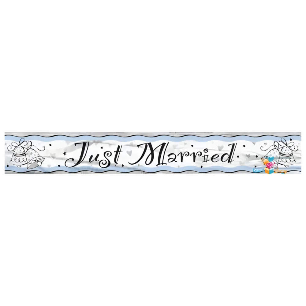 Banner - just married