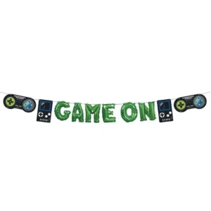 Banner Mini Folieballong -Game On
