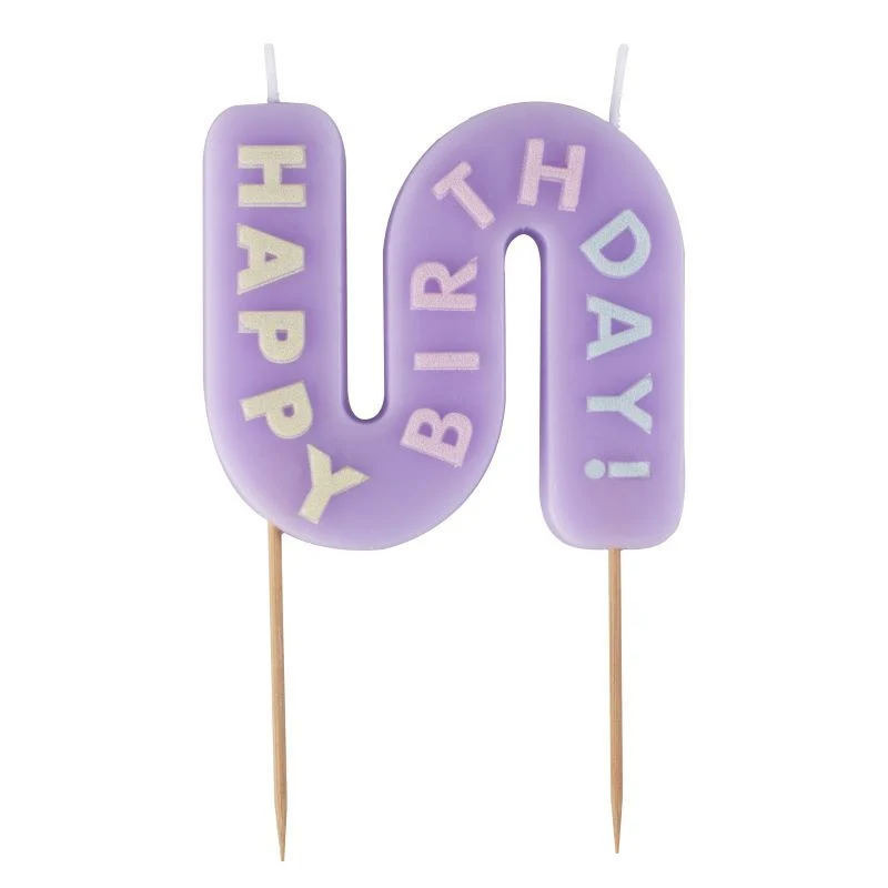 Bølge Kakelys "Happy Birthday"