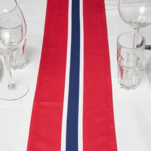 Bordløper 17.mai - Norske farger 120x30cm