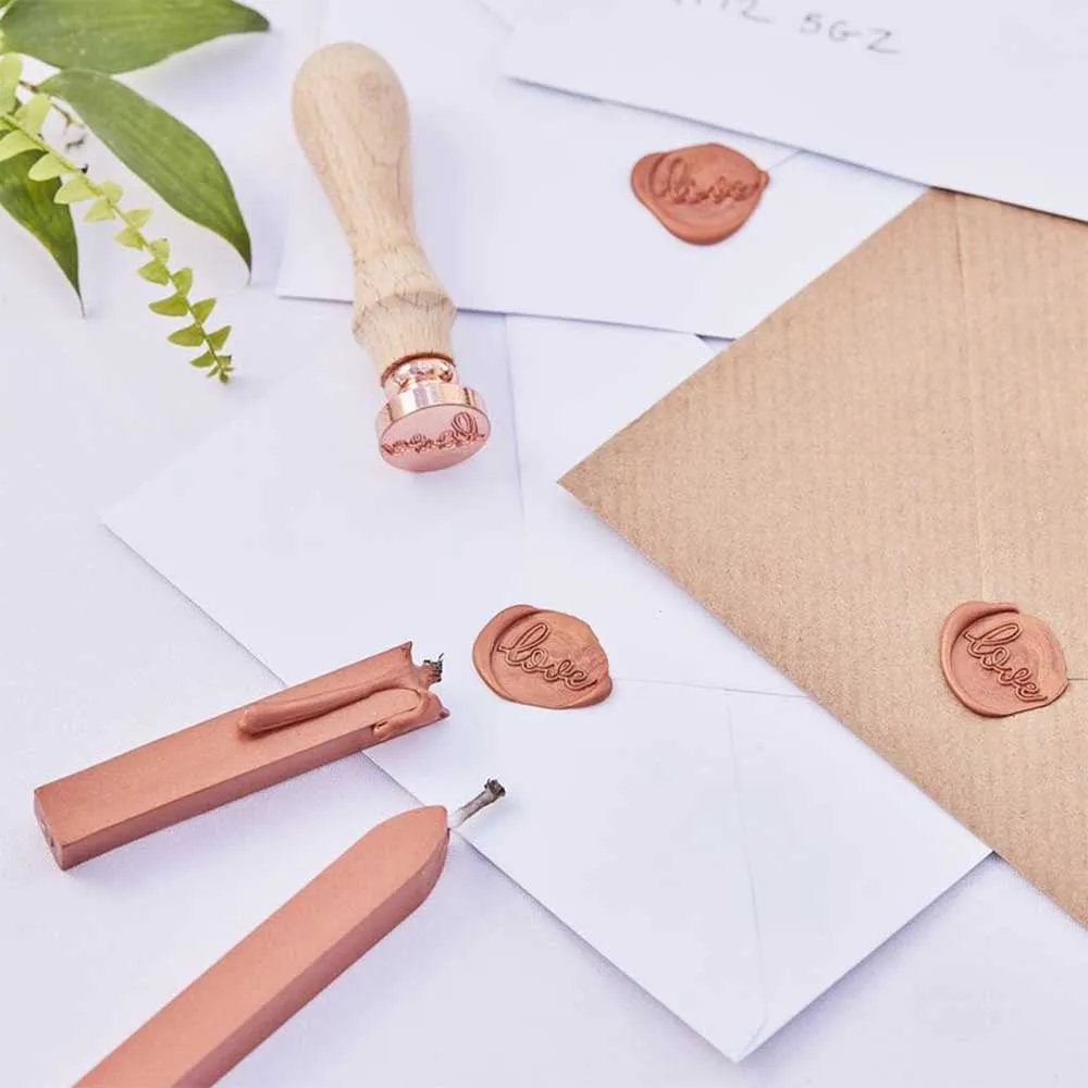 Botanical Wedding Voksstempel Kit