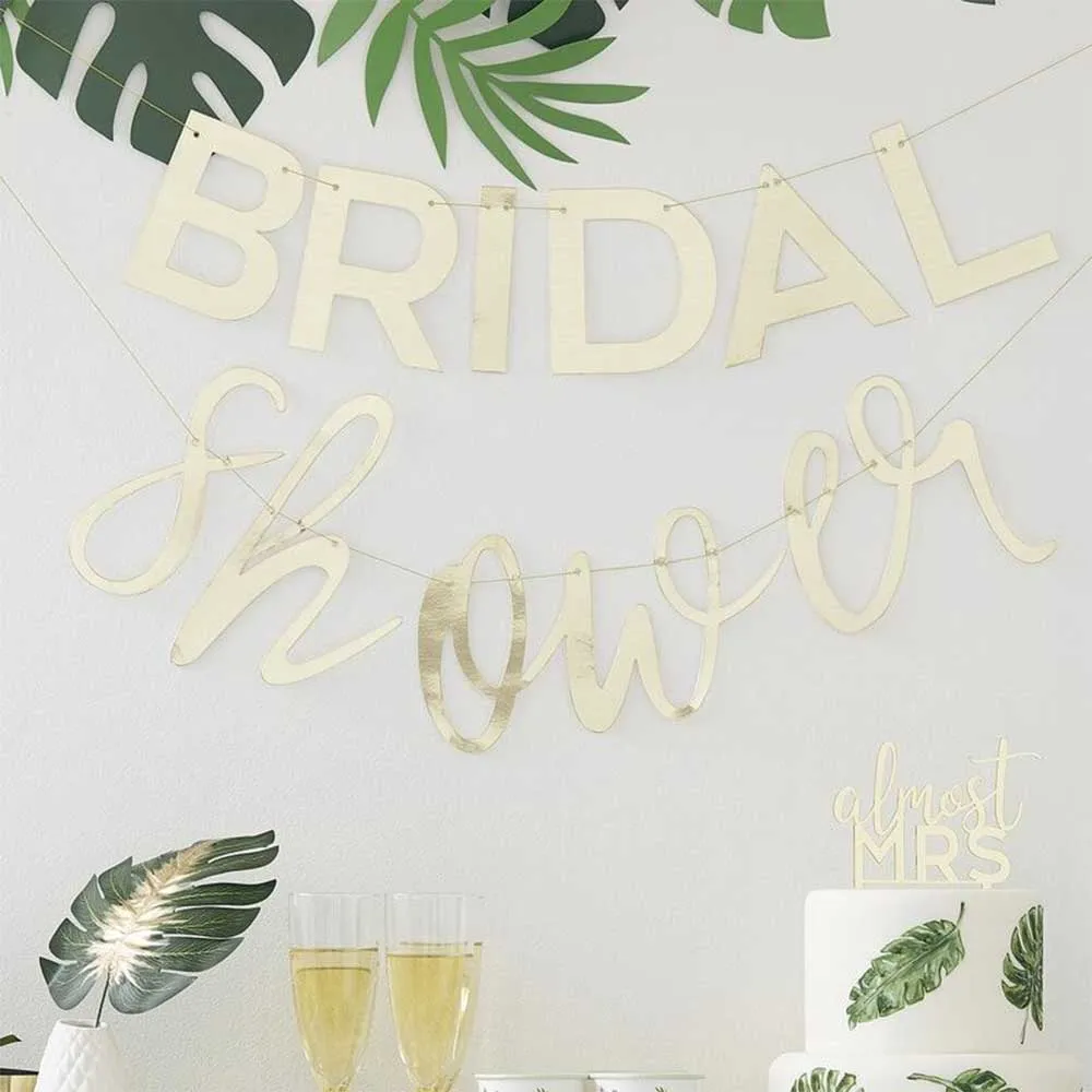 Bride To Be 'Bridal Shower' Gull Girlander