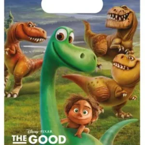 Den Gode Dinosaur Godteposer 6 stk