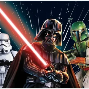 Duk -Star Wars Galaxy- 120x180cm