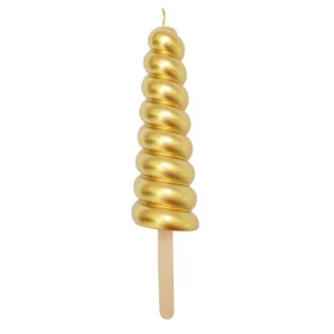 Enhjørninghorn kakelys 17,5cm