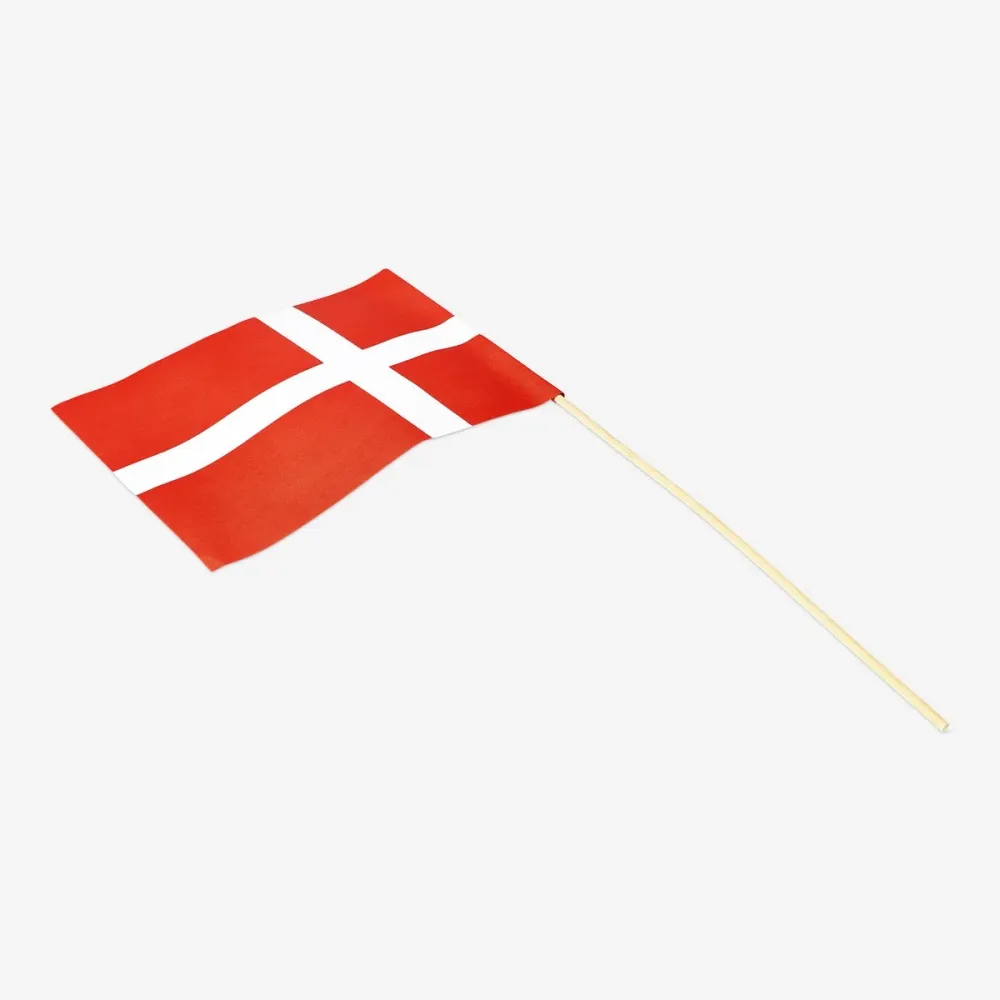 Flagg. Danmark. 6 stk