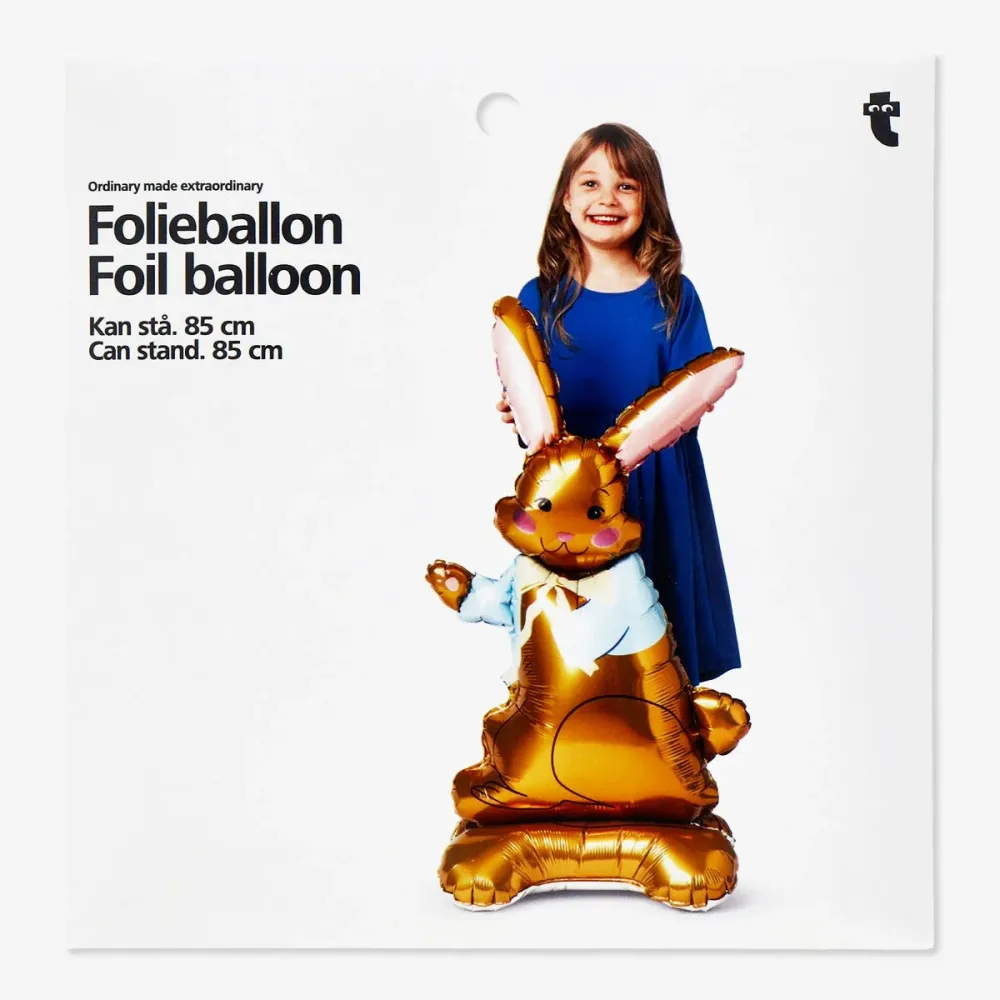 Folieballong. 85 cm