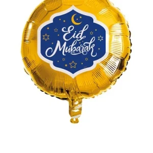 Folieballong Eid Mubarak, 45cm
