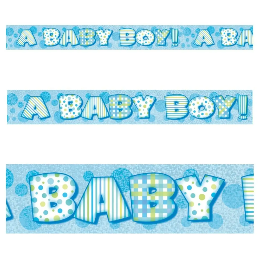 Foliebanner - Baby Boy- 3,6m