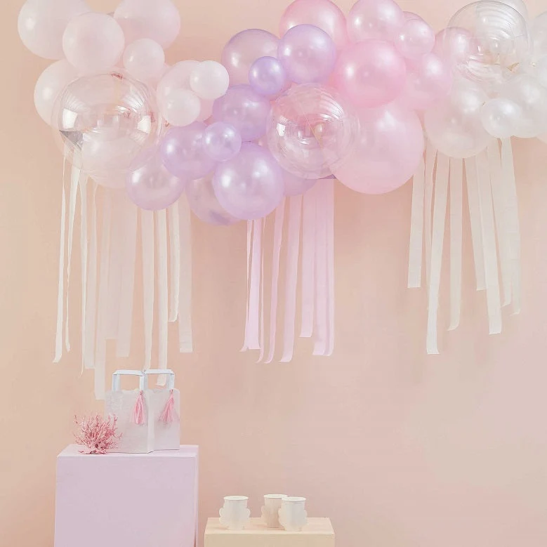 Havfrue Pastell Ballongbue
