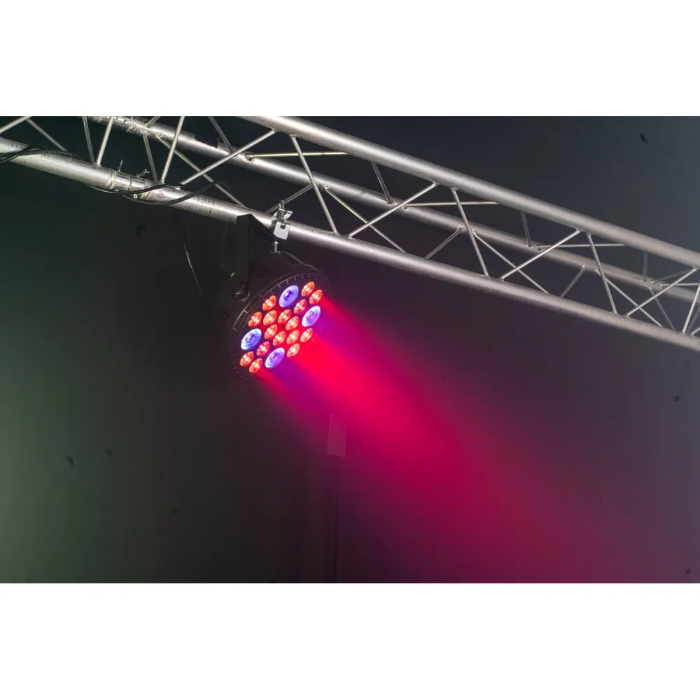 Ibiza XL RGBW+UV-parlampe (16x6 + 4x30W)