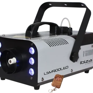 Ibiza røykmaskin LED + DMX (900W)