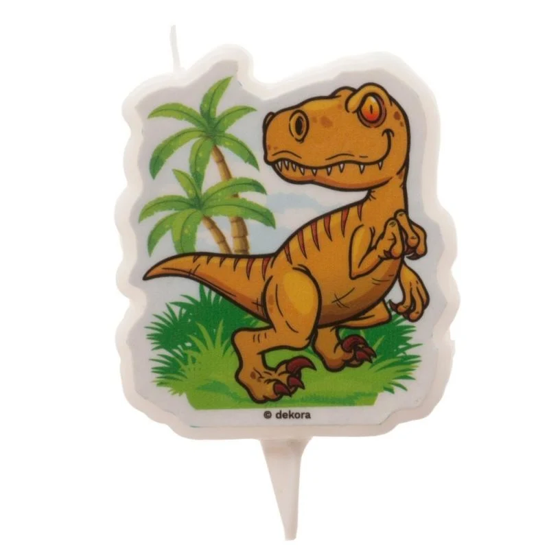 Kakelys dinosaur i 2D, 7cm