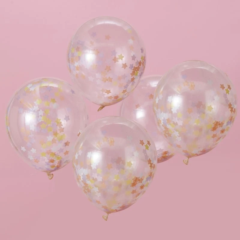 Konfetti Ballonger Make Wish