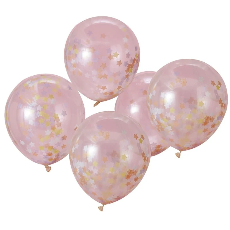 Konfetti Ballonger Make Wish