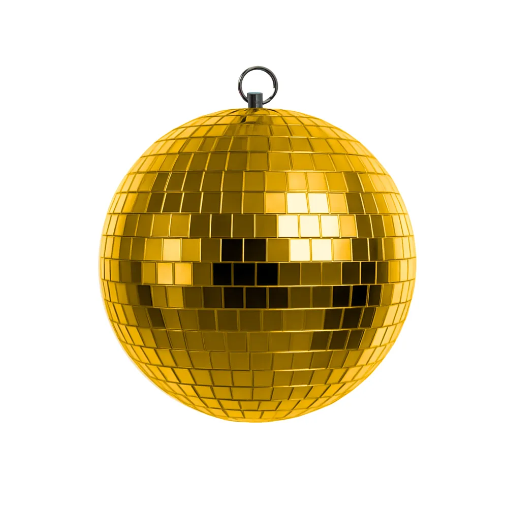 Marconi diskokugle Guld (10 cm)