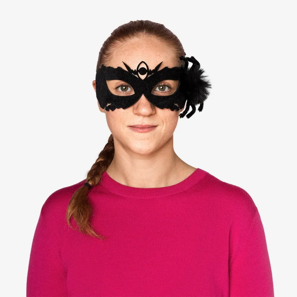 Maske med edderkopp - voksne