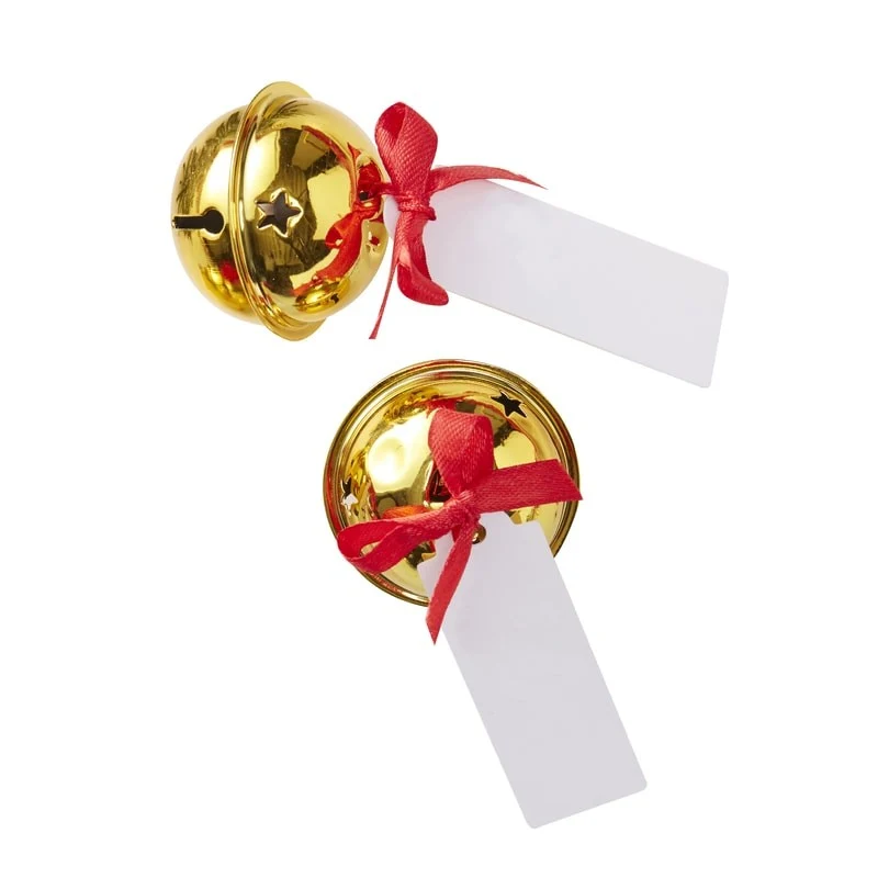Merry And Bright Bordkortholder Bjelle 6 stk.