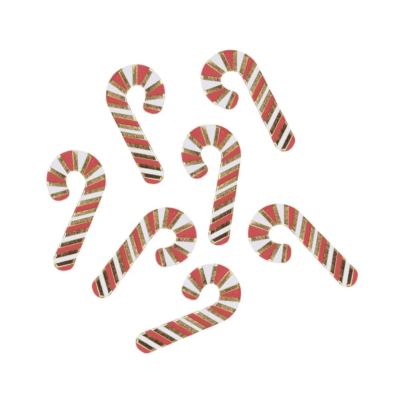 Merry and Bright Mini Polkagris Konfetti 14 g.