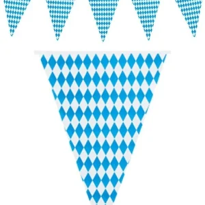 Oktoberfest vimpelrekke, 10 meter, papirflagg