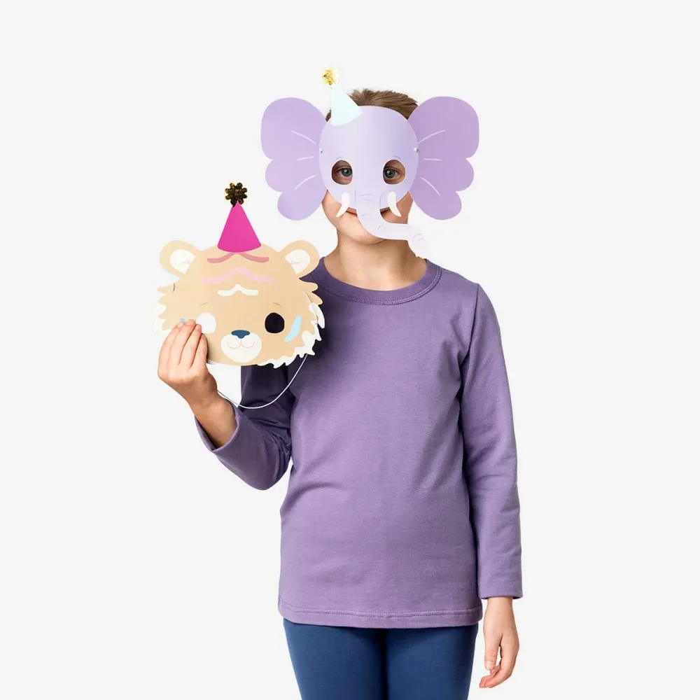 Papirmasker. barn