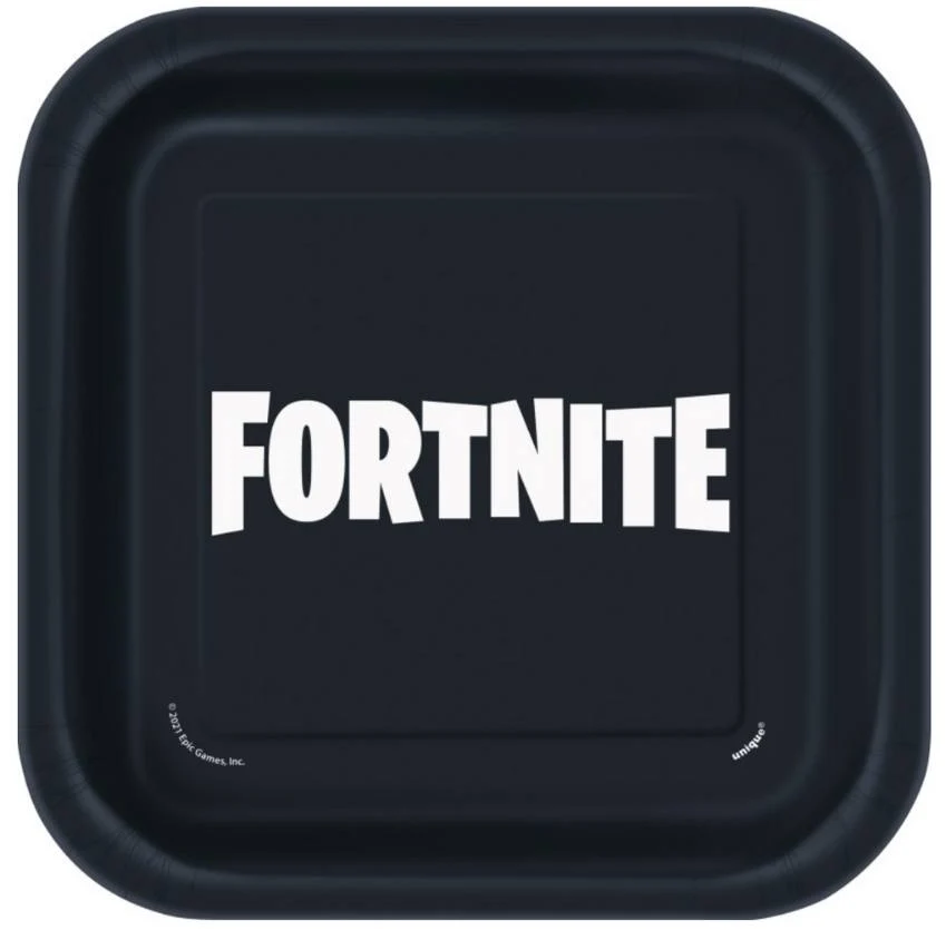 Papptallerken Fortnite, 19cm pk/8