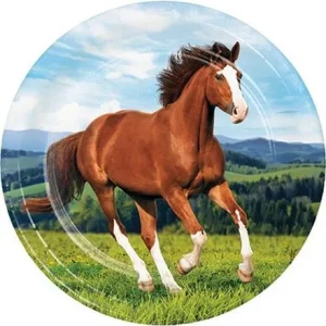 Papptallerken -Hester- 22,2cm pk/8
