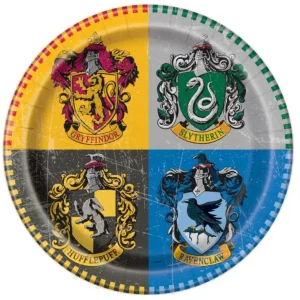 Papptallerken Hogwarts pk/8
