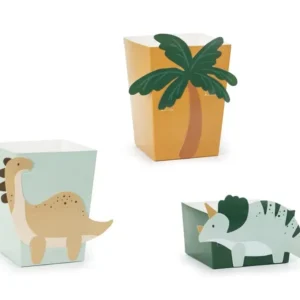 PartyDeco Snackbokser, Dinosaurer Mix