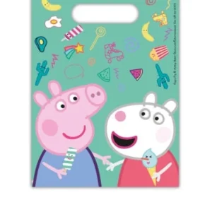 Peppa Gris godteposer, 6 stk