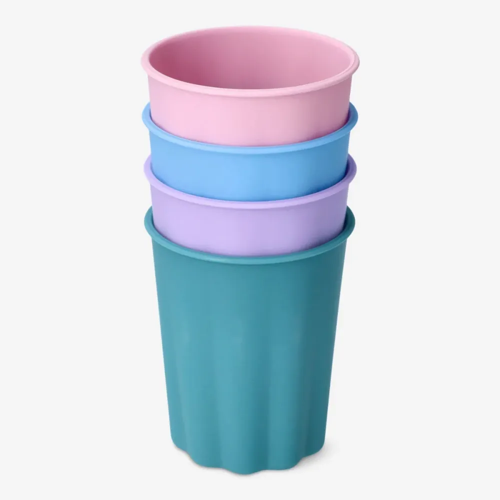 Plastkopper. 4 stk