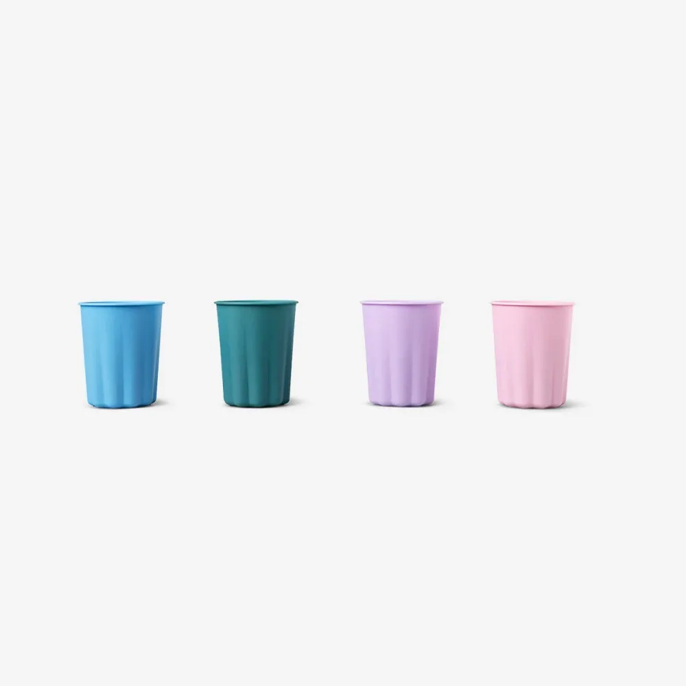 Plastkopper. 4 stk