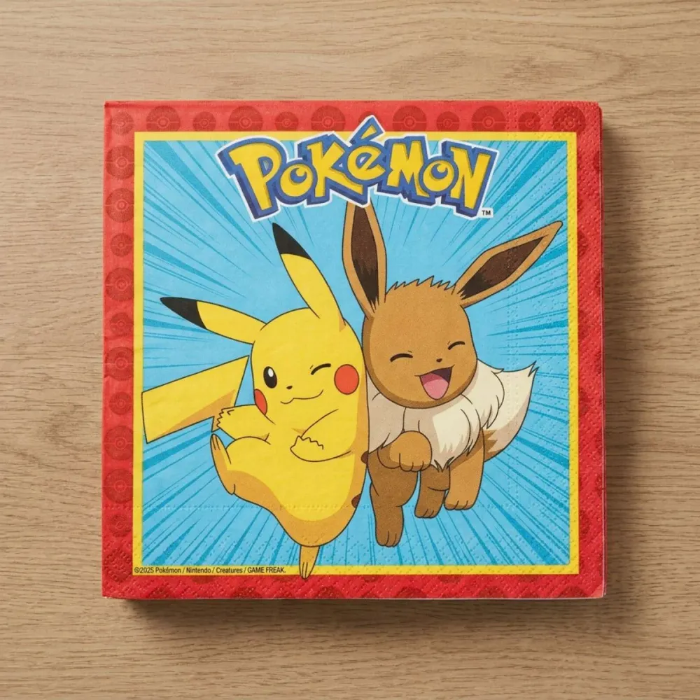 Pokemon servietter, pk/20
