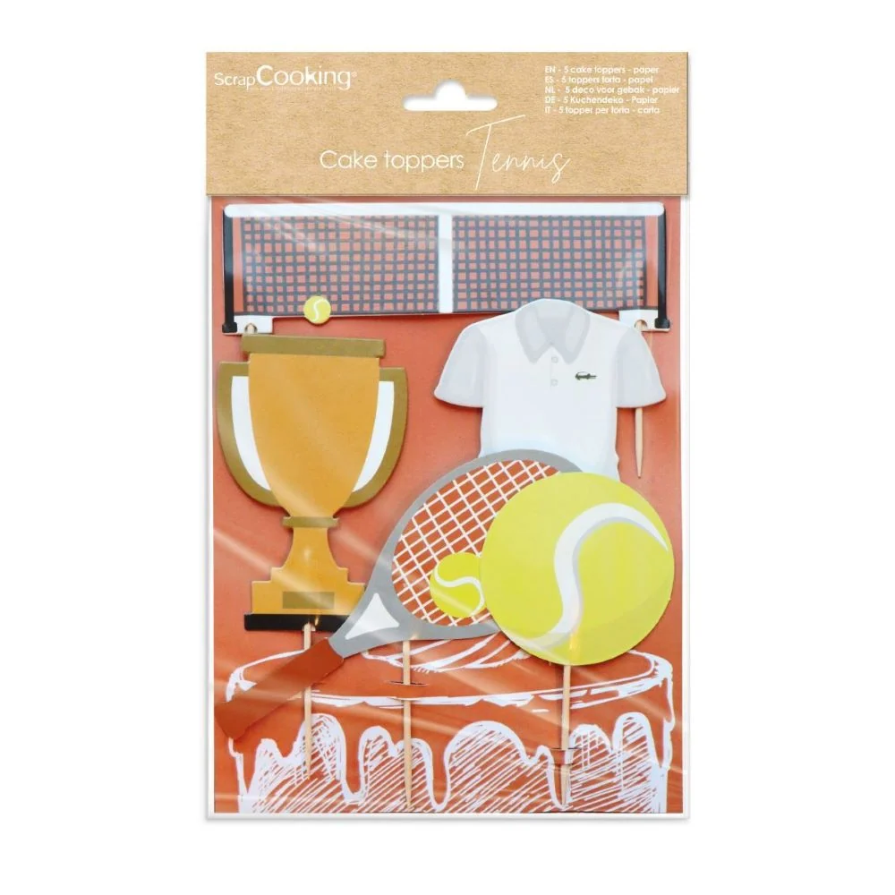 ScrapCooking Kakedekorasjon – Tennis Tema