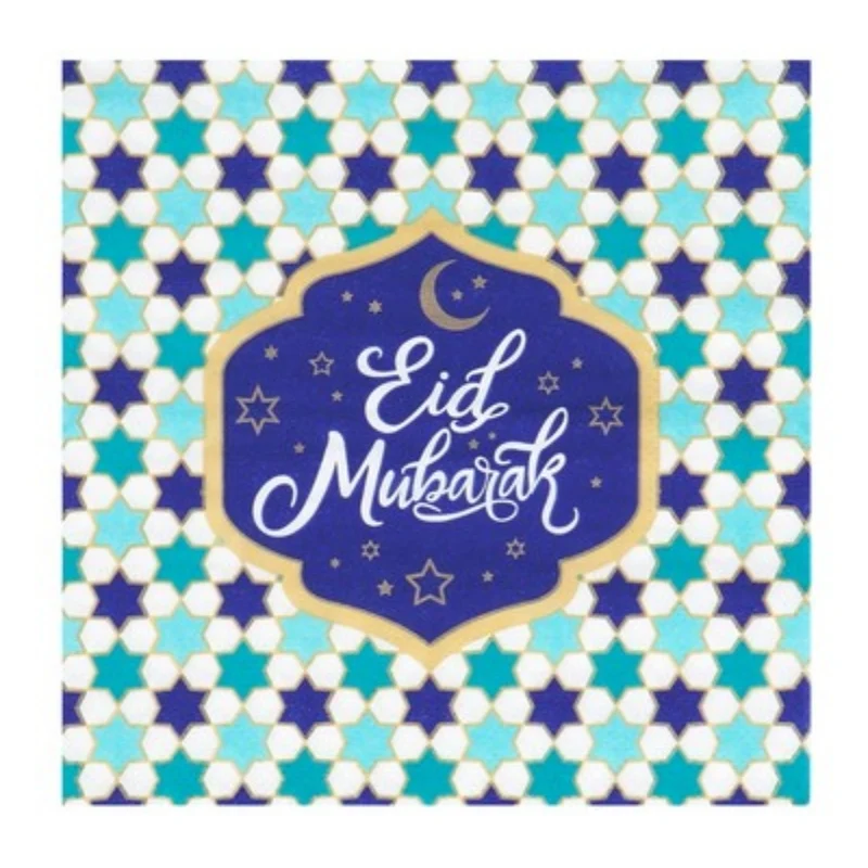 Servietter -Eid Mubarak- pk/20