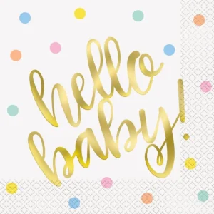 Servietter Hello Baby pk/16