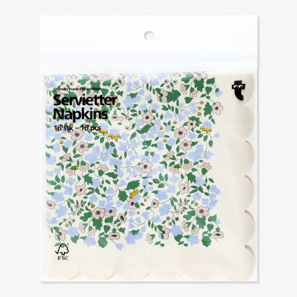 Servietter. 16 stk