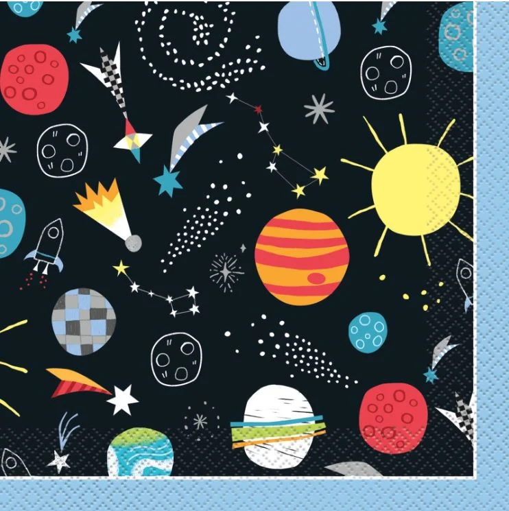 Servietter verdensrommet – Outer Space-, pk/16