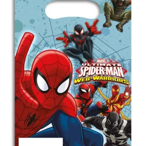 Spiderman Godteposer 6 stk.