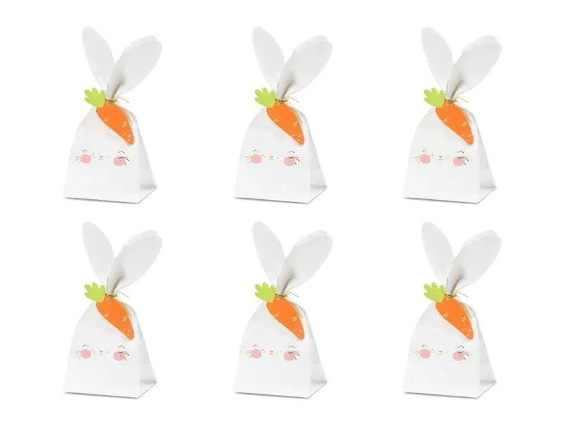 Treat Bag -Kanin og Gulrot- pk/6