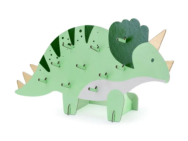 Triceratops Dinosaur Snacks Stativ