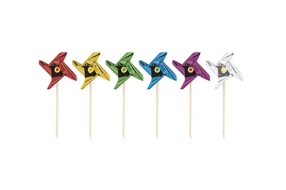 Vindmølle Cocktailpinner 10cm, Pk/12