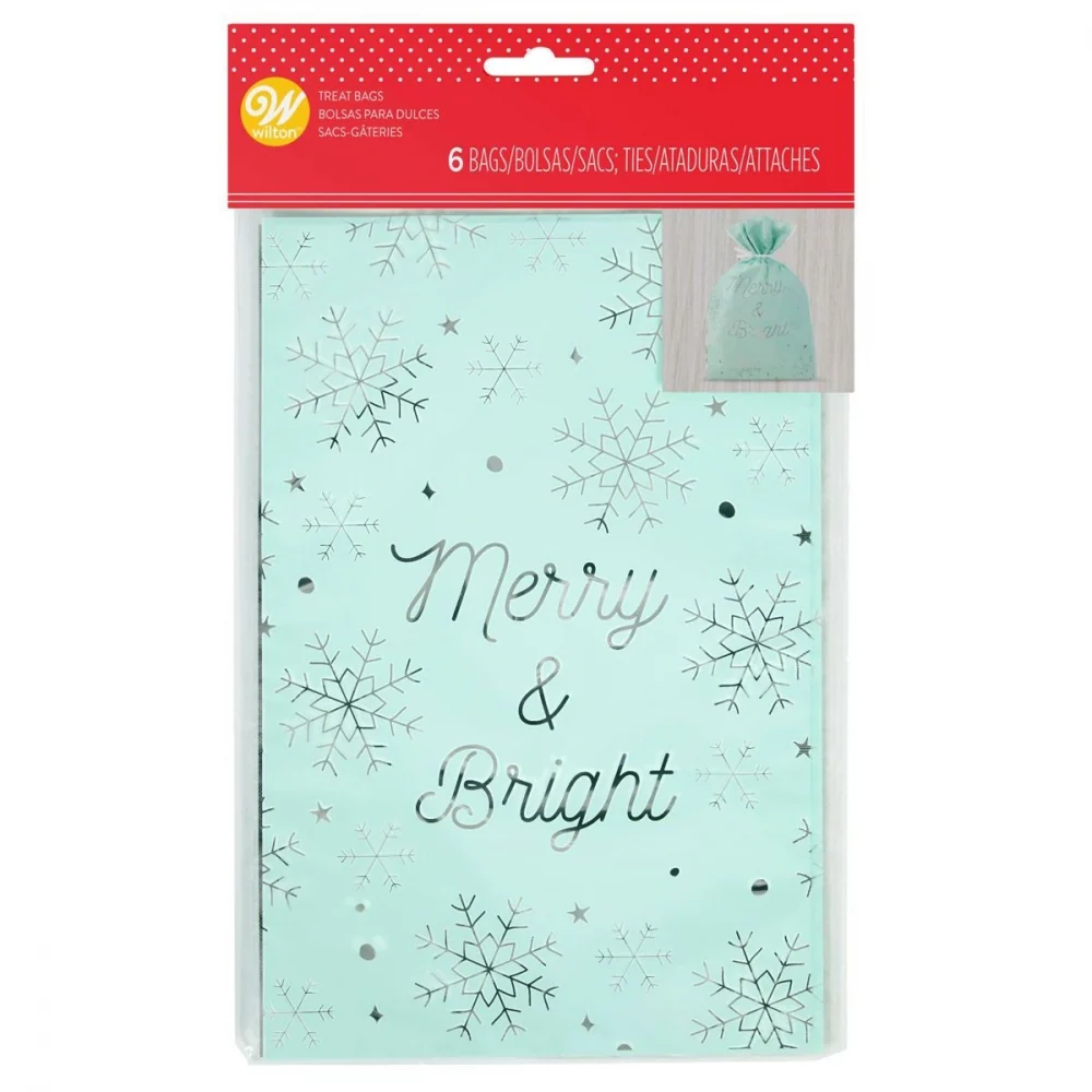 Wilton gaveposer -Merry and Bright- pk/6