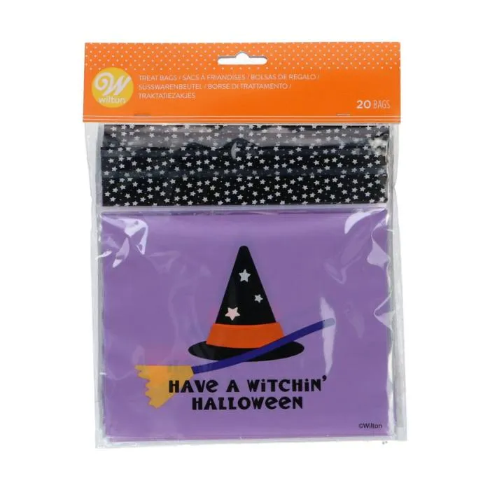 Wilton Gjenlukkbare poser -Witchin Halloween- pk/20