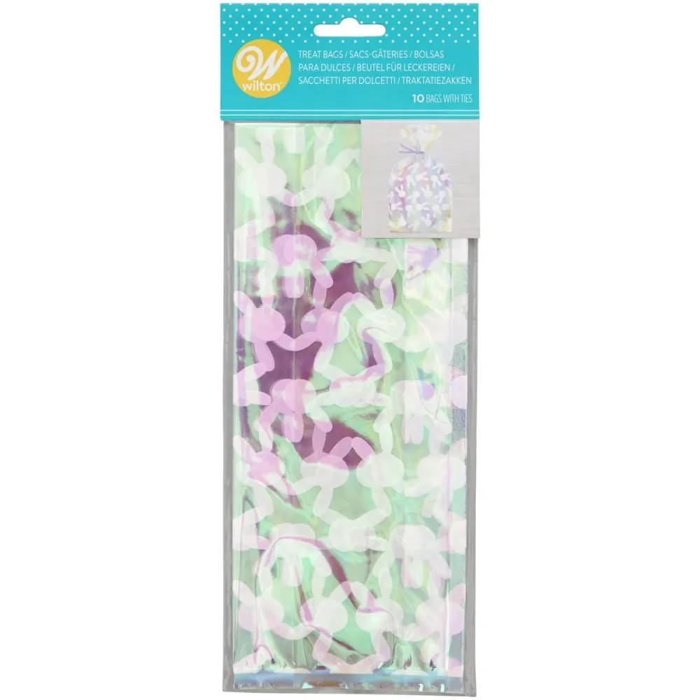 Wilton godteposer -Iriserende kanin- pk/10