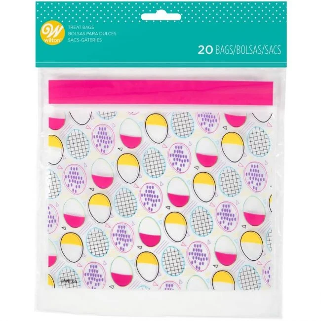 Wilton godteposer -Påskeegg- pk/20