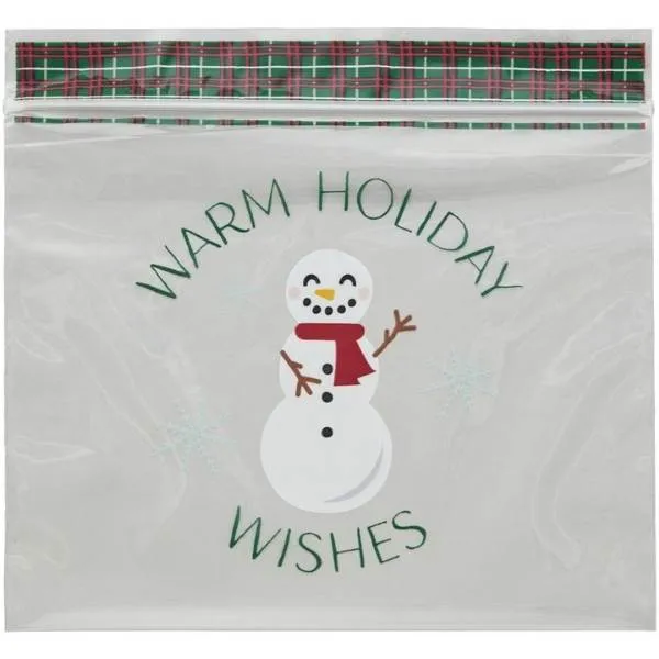 Wilton Treat Bag -Snømann- pk/20