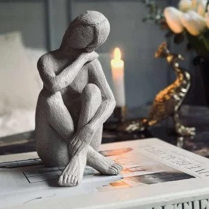 Figur - Beige mix