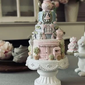 Kake med tekopp - Bordpynt